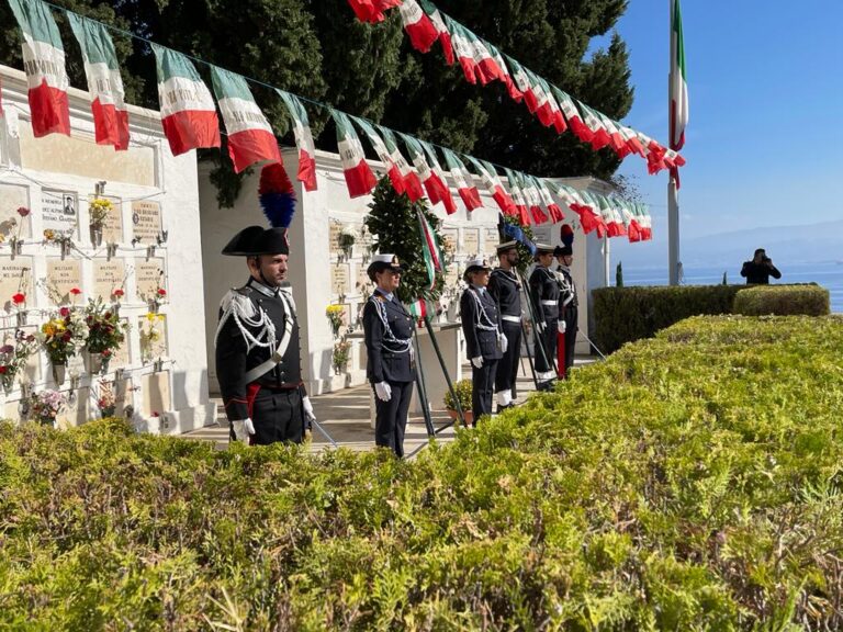 Milazzo – La commemorazione dell’Ammiraglio Rizzo, dei Caduti e del militare della Guardia costiera Giuseppe Tusa