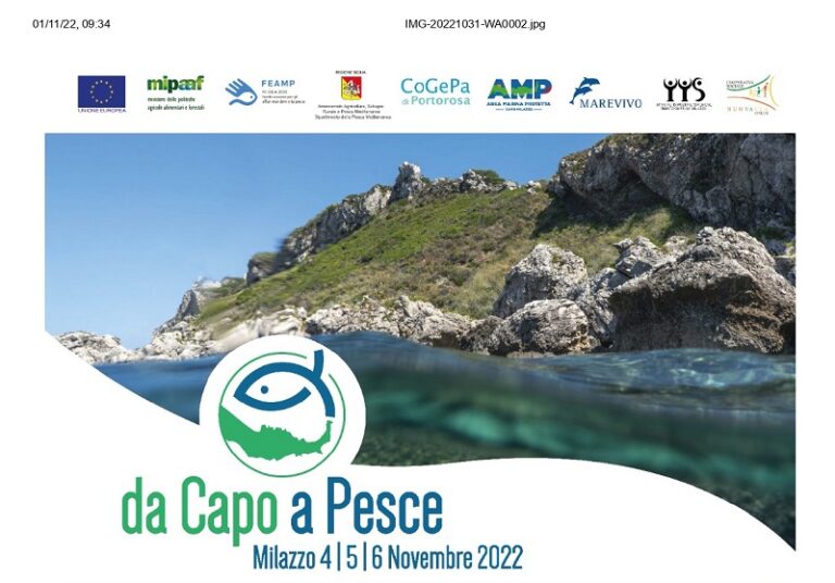 Milazzo: “Da Capo…a Pesce” una tregiorni per valorizzare il pescato locale e per farlo conoscere ai consumatori