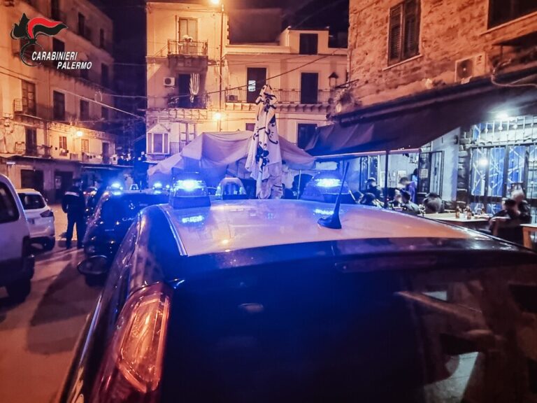 Palermo, contrasto allo spaccio di droghe nei quartieri a rischio. 3 persone arrestate