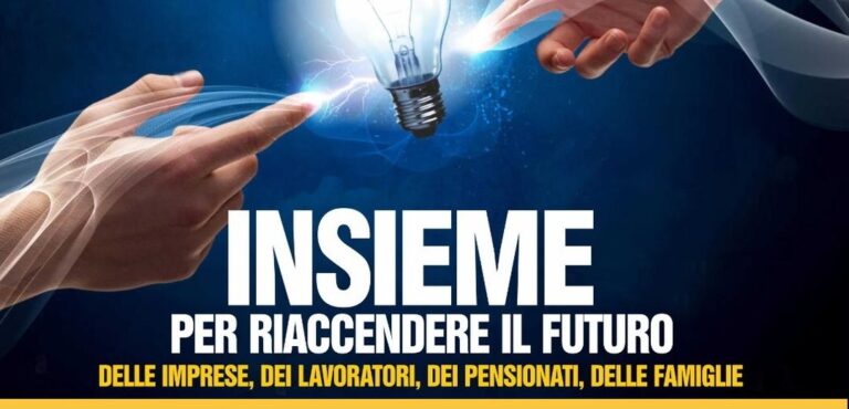 I rappresentanti delle imprese e dei lavoratori messinesi in piazza a Palermo per dire Stop al caro energia