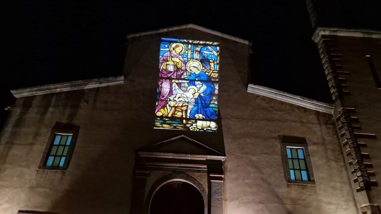 San Salvatore di Fitalia: illuminazione artistica per la Basilica del Santissimo Salvatore