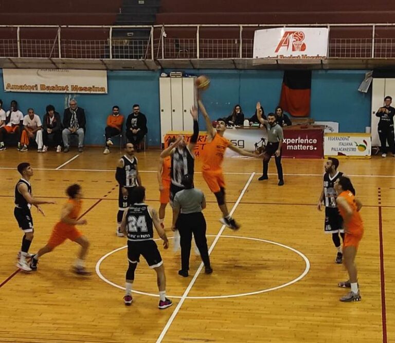 Basket serie C Silver: il Patti Basket ha vinto ancora a Messina