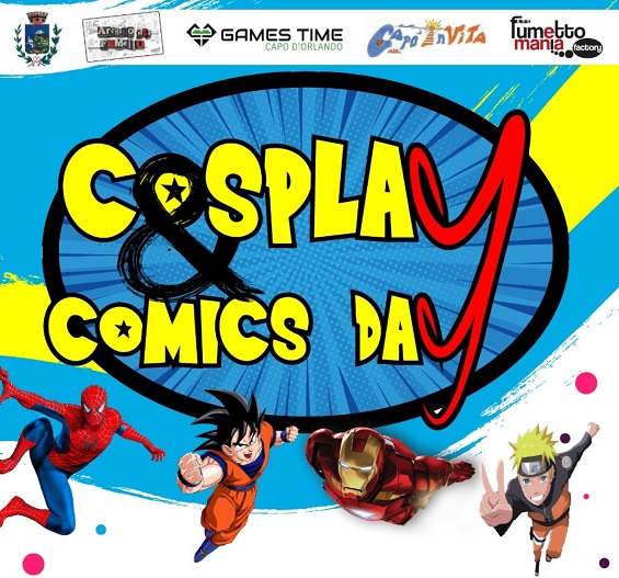 Capo d’Orlando: la prima edizione del “Cosplay & Comics day”