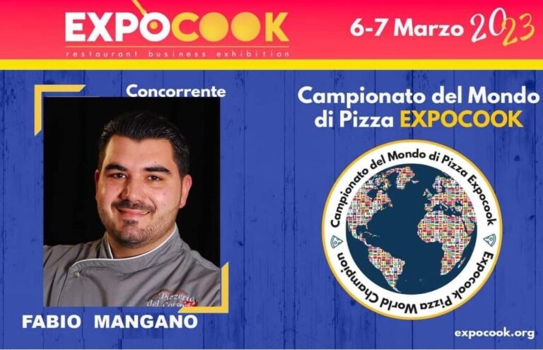 San Filippo del Mela: Il pizzaiolo Fabio Mangano terzo all’Expocook di Palermo