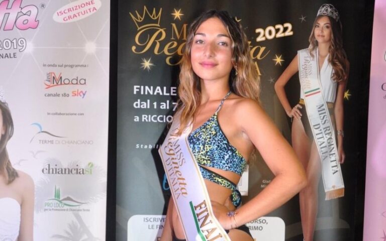 L’Orlandina Maria Pia Carone tra le finaliste regionali di Miss Reginetta d’Italia