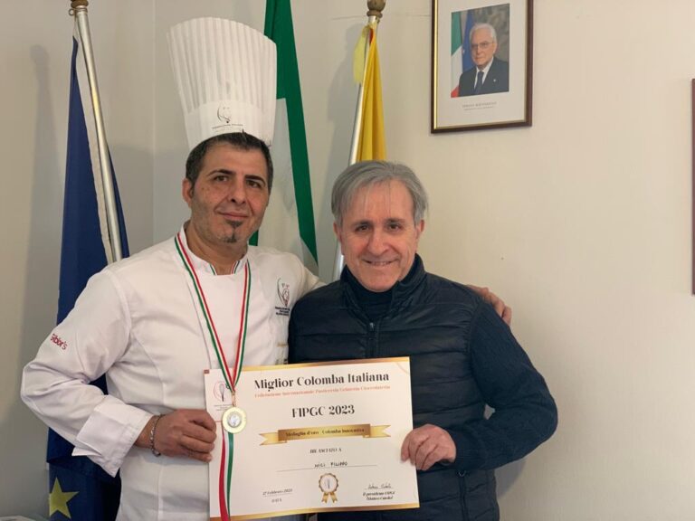 Mirto – Colomba di Pasqua, il pasticciere Filippo Nici premiato a livello nazionale