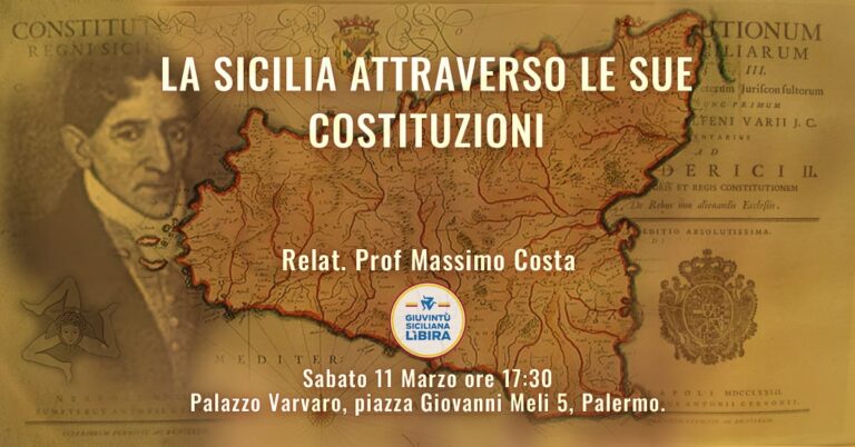 Palermo: Al via la seconda edizione della Scuola politica di Siciliani Liberi