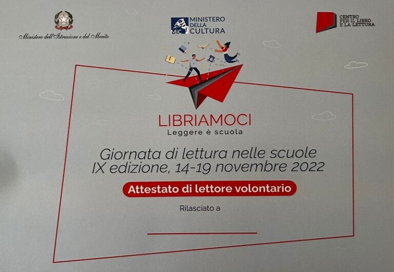 Gioiosa Marea: consegnati gli attestati per l’iniziativa “Libriamoci”