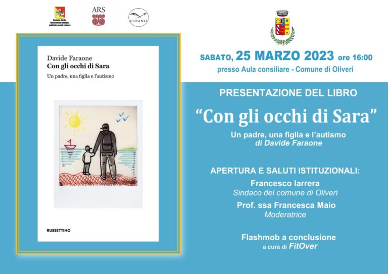 Oliveri – Una tre giorni in compagnia dell’autismo dal 24 al 26 Marzo 2023