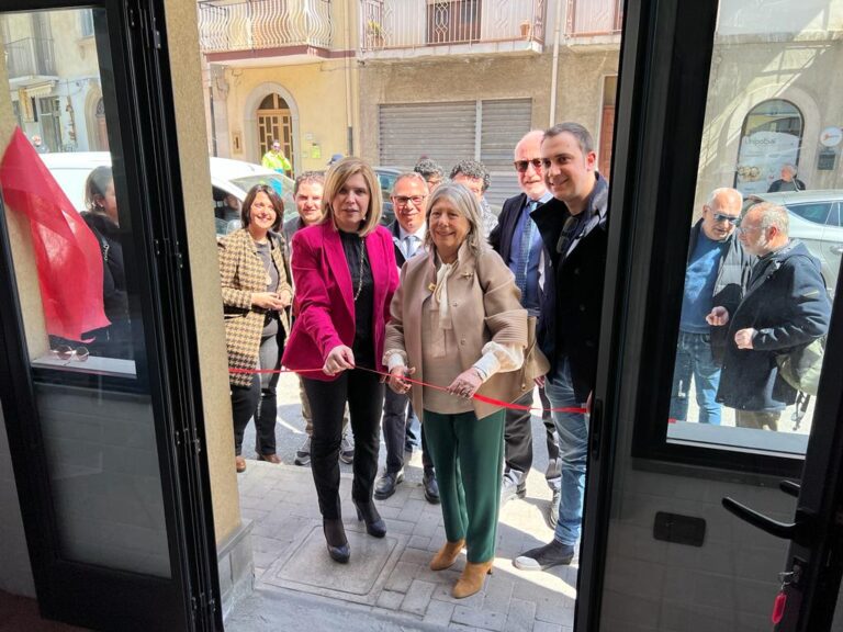 San Piero Patti – L’assessore Albano inaugura la nuova sede del Centro per l’impiego