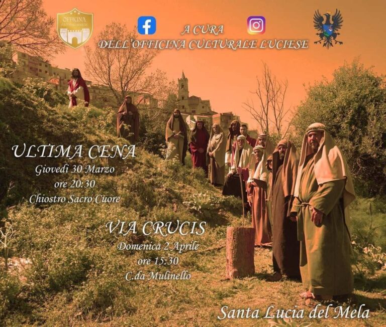 Santa Lucia del Mela: Oggi la Via Crucis Vivente