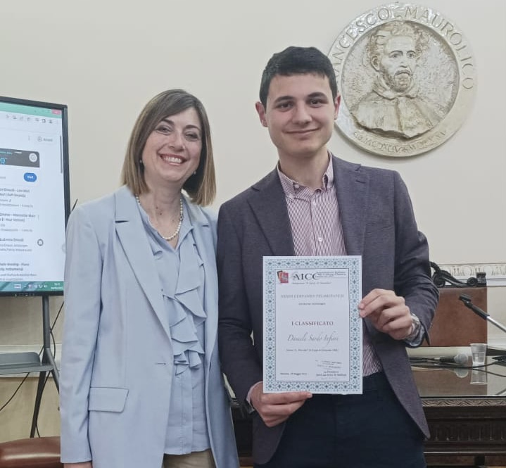 Daniele Sardo Infirri del Liceo Lucio Piccolo vince il Certamen Peloritanum