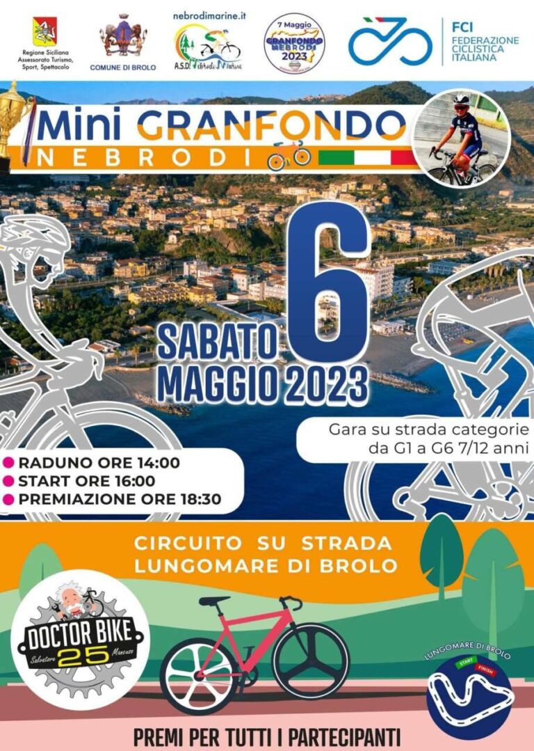 Ciclismo – Domani a Brolo la “Mini Granfondo Nebrodi”