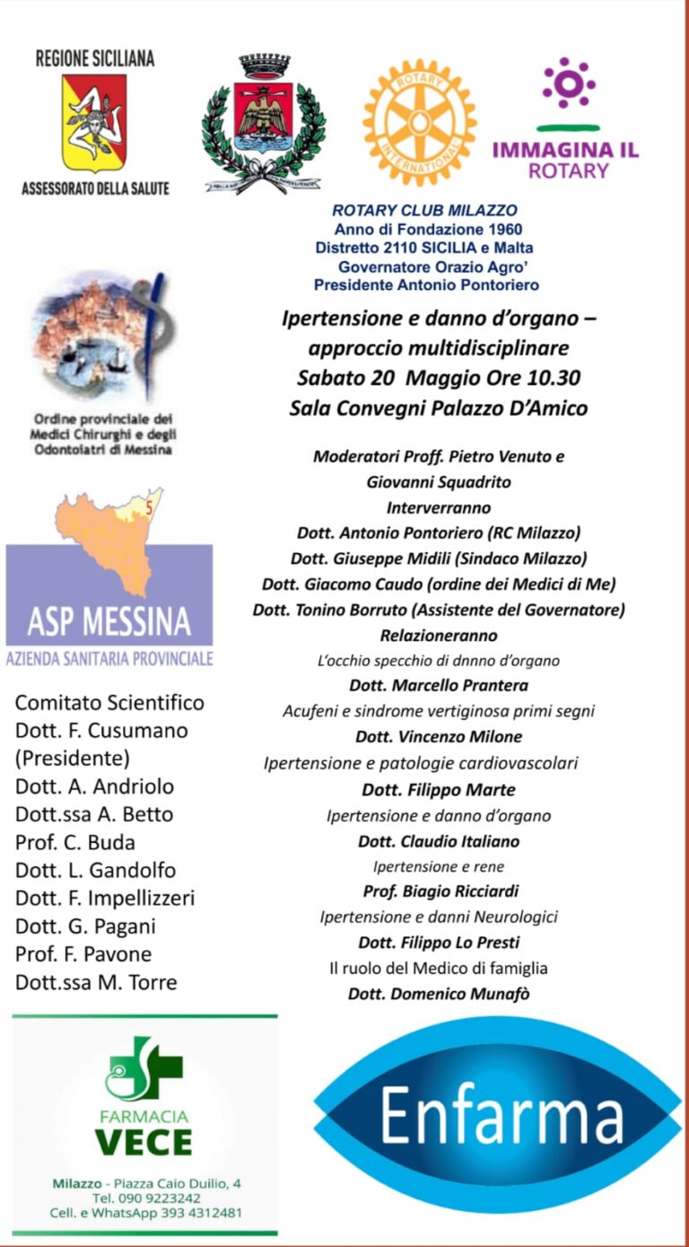 Milazzo: Convegno sull’ipertensione