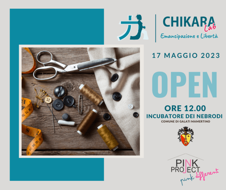 Galati Mamertino – Pink Project inaugura il nuovo Chikara Lab, un laboratorio per dare voce alle donne