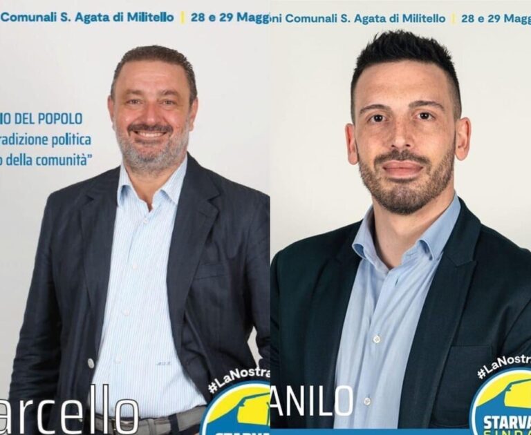 Sant’Agata Militello: parlano i candidati al consiglio Donato Lemma e Russo di “S. Agata va in porto”