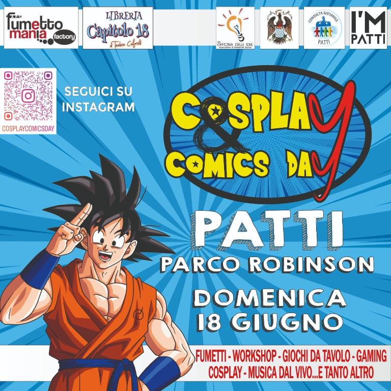 Patti: al Parco Robinson fumetti e cosplay