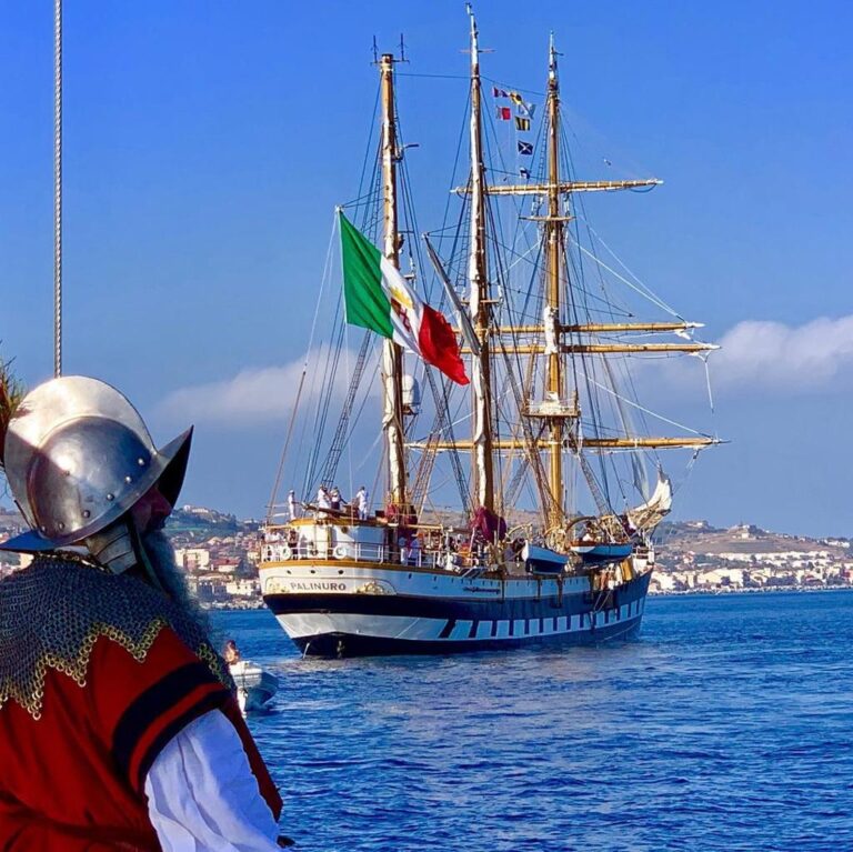 La nave scuola Palinuro della Marina Militare anche quest’anno a Messina per lo “Sbarco di Don Giovanni d’Austria”