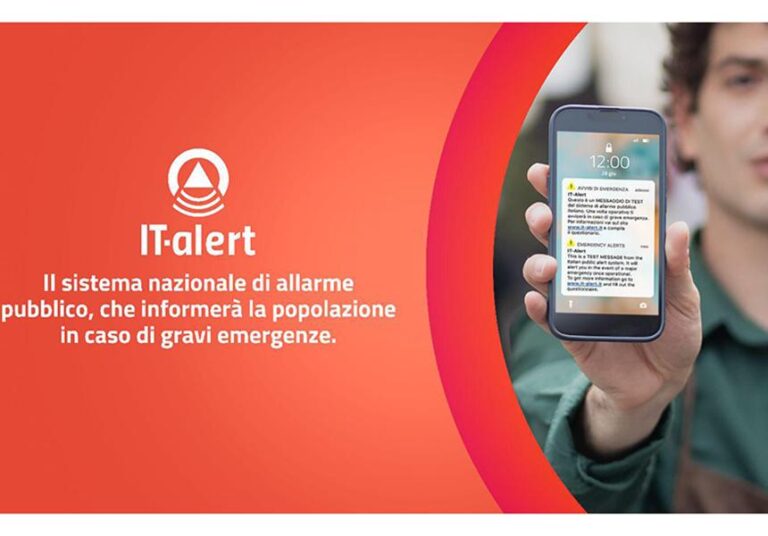 Il 5 luglio in Sicilia si testa il nuovo sistema di allarme “IT-alert”, come funziona