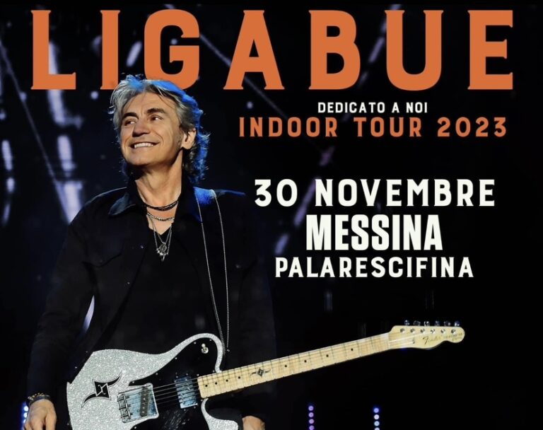 Ligabue in concerto a Messina il 30 novembre. Unica data in Sicilia