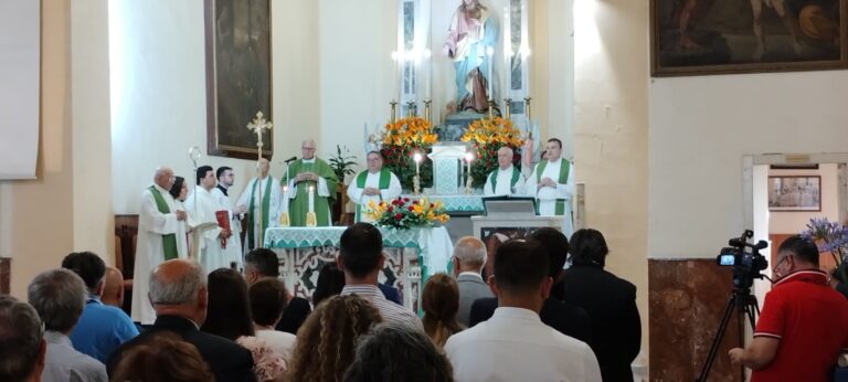 Santa Lucia del Mela: Celebrazione della liturgia di ringraziamento per i frati francescani che hanno concluso la loro missione dopo 64 anni