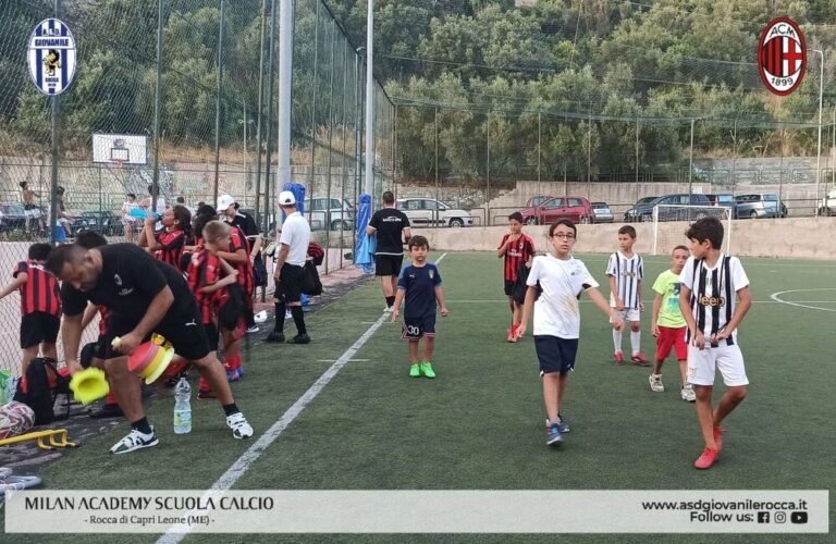 Rocca di Capri Leone, la scuola calcio “Milan Academy” pronta alla stagione 2023-2024. Ecco le novità