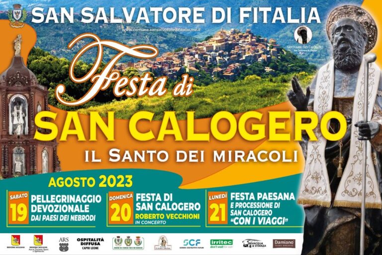 Festa di San Calogero a San Salvatore di Fitalia, come cambia la viabilità