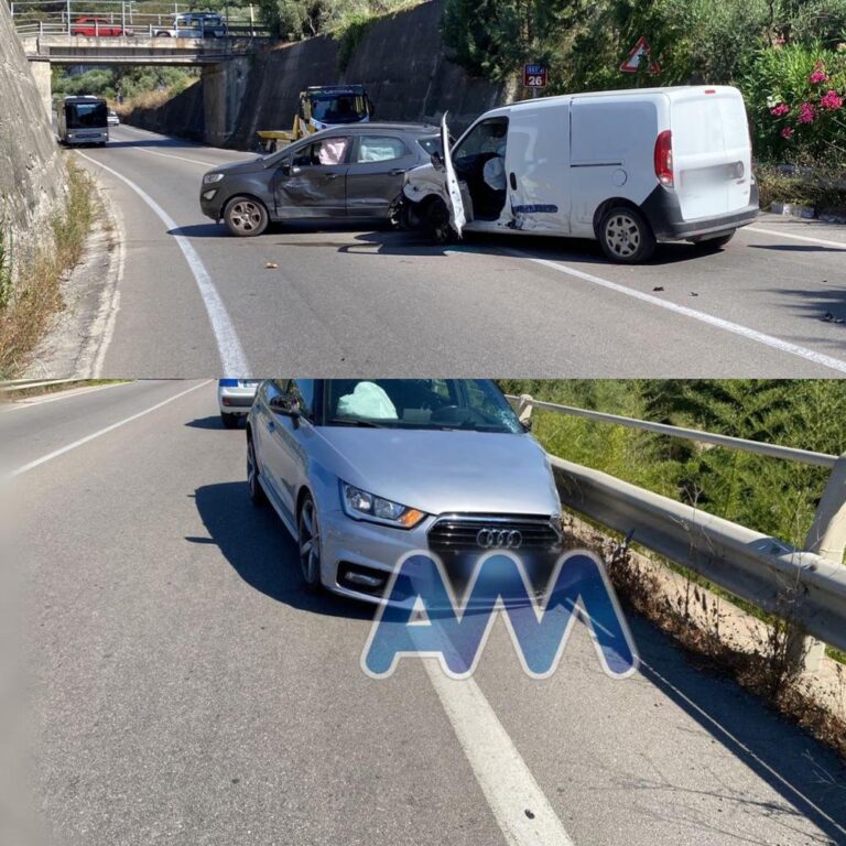 Capo d’Orlando: carambola di auto sulla SS 113, all’altezza di San Gregorio. 2 feriti non gravi