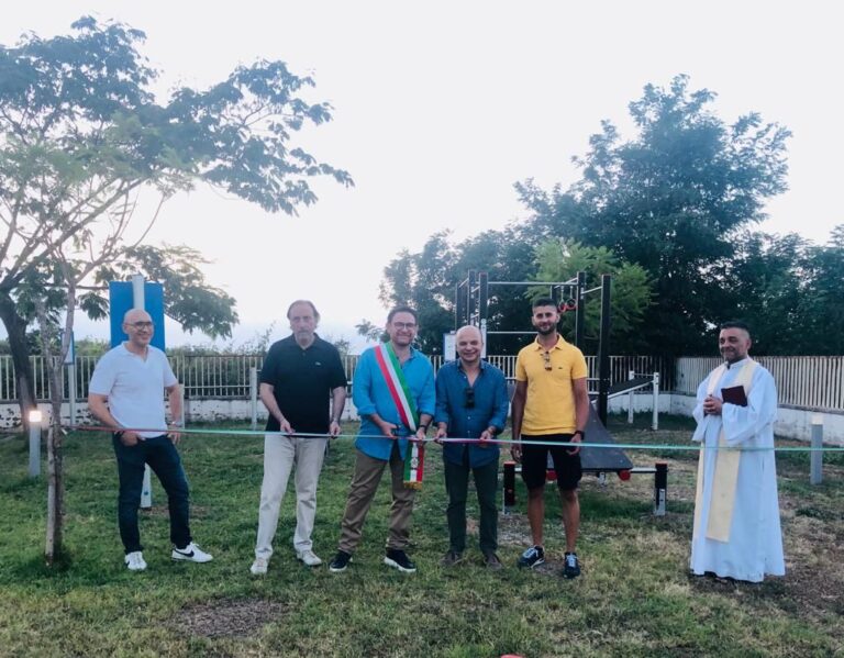 Torrenova, inaugurato il percorso sportivo attrezzato in piazza dello Zodiaco