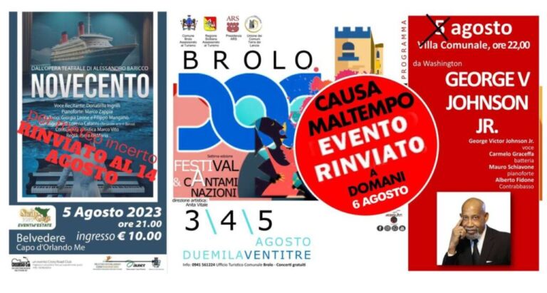 Brolo – Rinviato a domani sera il concerto di George V Johnson Jr. del Doc Festival Jazz