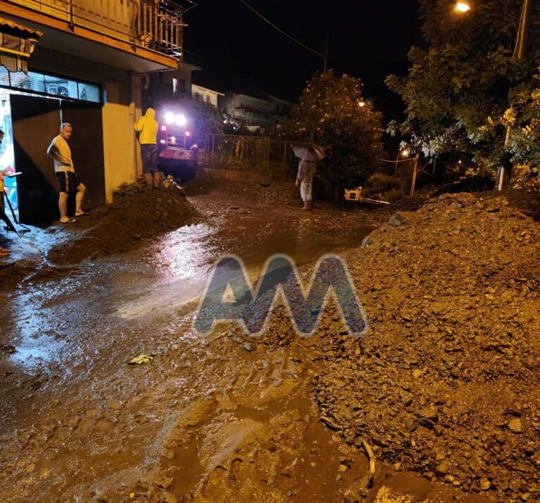 Ponte Naso, fuoco e acqua causano una frana in contrada Catena. Sgombrate tre famiglie