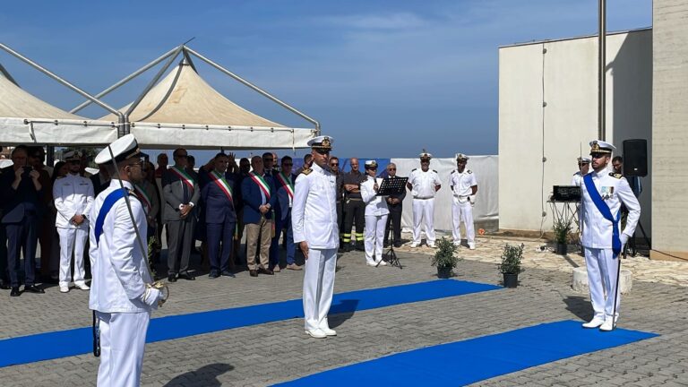 Sant’Agata di Militello – Cambio di guida della Capitaneria di Porto: Pierdomenico Miscioscia è il nuovo comandante