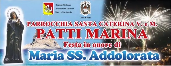 Patti: la viabilità per i festeggiamenti in onore di “Maria Santissima Addolorata” a Patti Marina