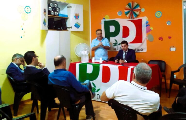 Milazzo: Assemblea del PD locale. Presente l’Onorevole Calogero Leanza