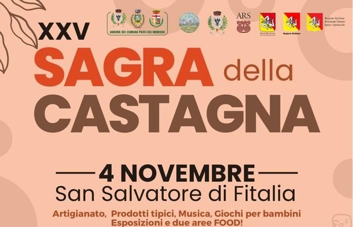 San Salvatore di Fitalia: sabato 4 novembre la 25° edizione della sagra della castagna