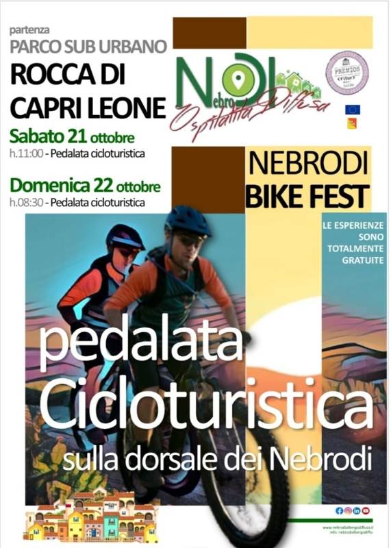 Capri Leone: al parco suburbano il “Nebrodi Bike Fest”