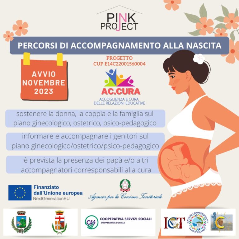 “Percorsi di accompagnamento alla nascita”, 2a edizione al via a Capo d’Orlando a novembre. Come iscriversi