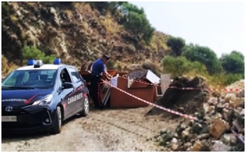 Castelmola, discarica a cielo aperto in contrada Scimandra, denunciato il proprietario del sito