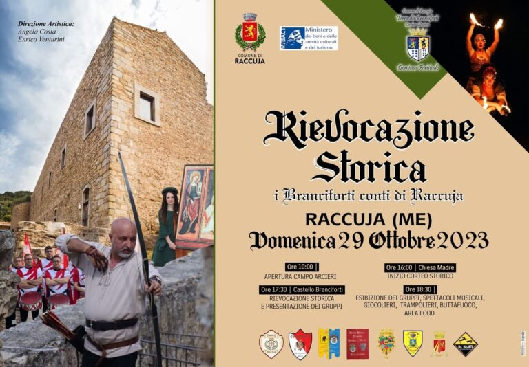 Domani la rievocazione storica “I Branciforti, Conti di Raccuja”, un viaggio nel passato – VIDEO