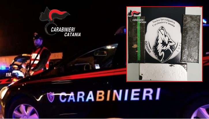 Catania, circolava in auto con 1 kg di cocaina. 46enne tenta di fuggire ai carabinieri: arrestato