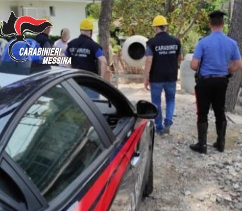 Controlli nei cantieri a Pettineo e Pagliara, denunciati i due titolari: multe per 37.000€