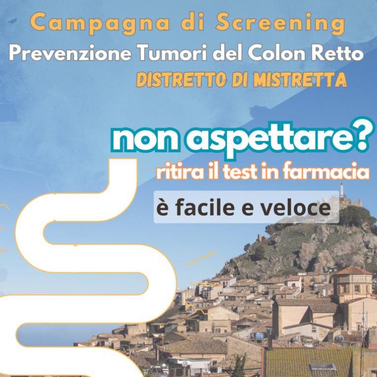 Mistretta: la campagna di prevenzione del tumore del colon-retto