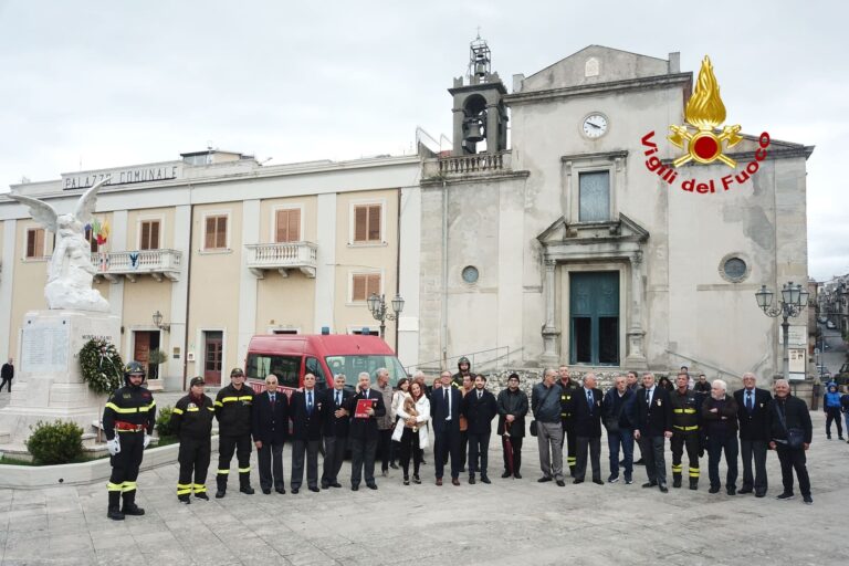 Montalbano Elicona – Cerimonia per ricordare il vigile-eroe Angelo Casella: intitolata una via