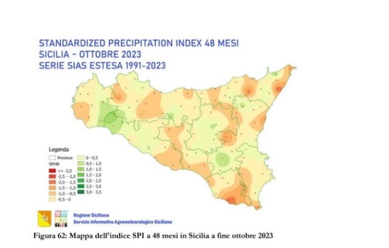 Regione Sicilia: dichiarazione dello stato di calamità per i danni causati all’agricoltura da caldo, incendi e siccità