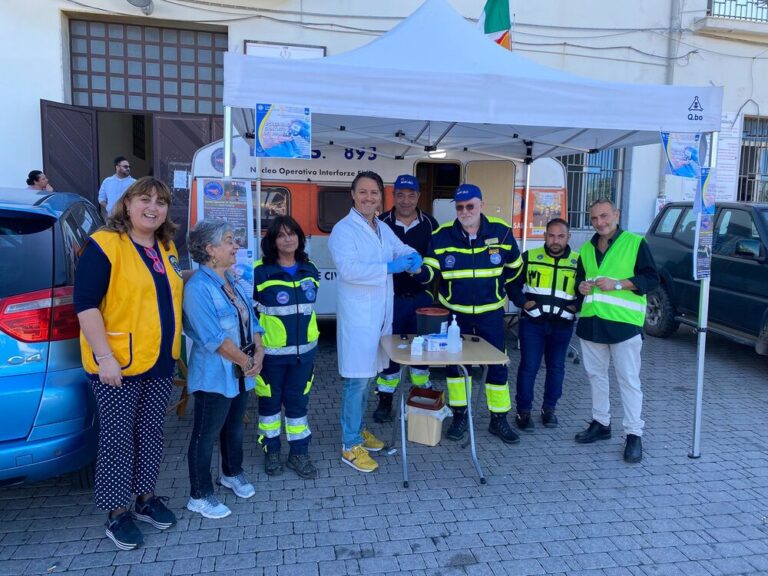 Sant’Agata Militello, la fiera storica è occasione per fare prevenzione contro il diabete. Iniziativa del Lions Club