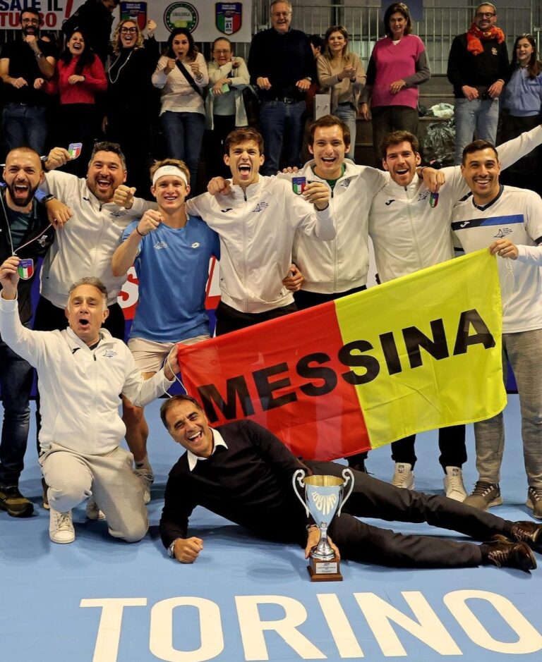 Il Ct Vela Messina è campione d’Italia di tennis, impresa storica!