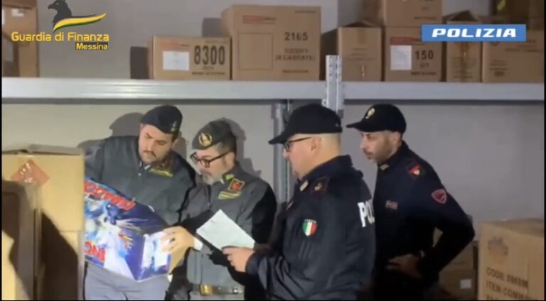 Sequestrati a commerciante di Naso oltre 2.600 razzi, petardi e “botti” di Capodanno