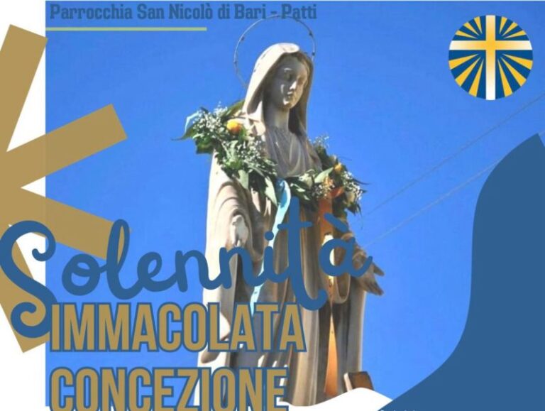 Patti: l’8 dicembre è solennità dell’Immacolata e la festa dell’adesione all’Azione Cattolica