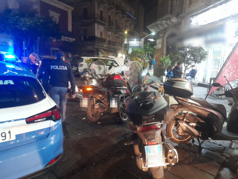 Catania, cittadino segnala via vai di motorini e schiamazzi con App YouPol. Scoperte macchinette da gioco illegali