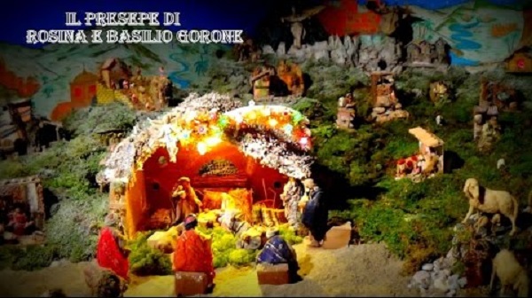 Sant’Angelo di Brolo: la magia del presepe artistico di Basilio e Rosina Gorgone